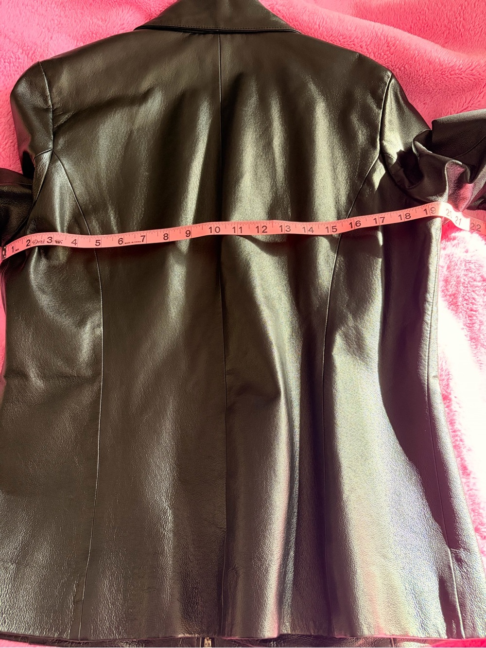 Wilsons Genuine Leather Black Zip-Front Women's Leather Jacket Medium - Picture 6 of 15